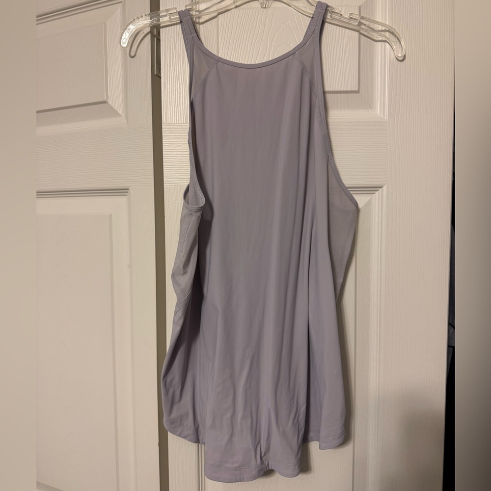 Light Gray/light purple Lululemon Tank Top